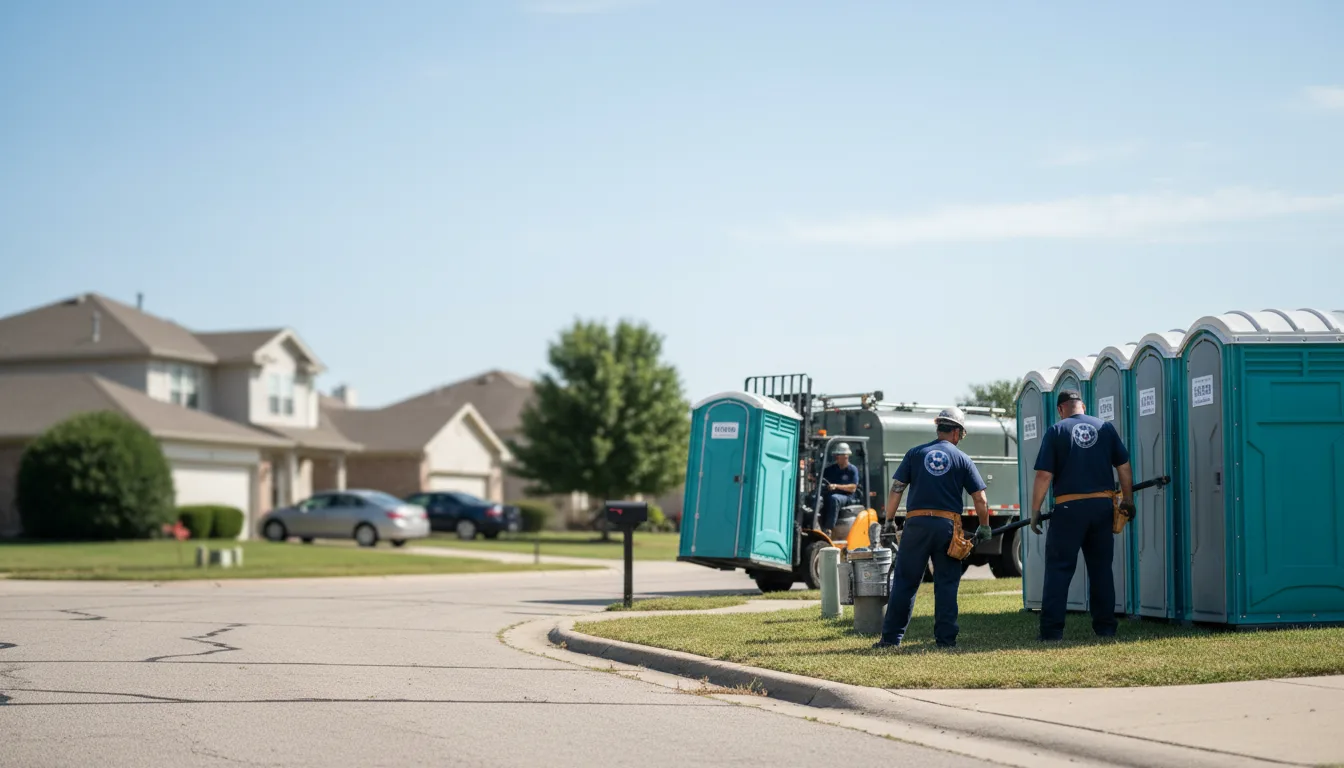 Porta Potty Rental in La Valle, WI near me